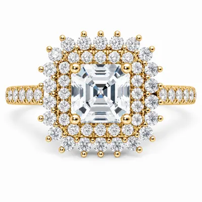 Farringdon Diamond Ring (Asscher)