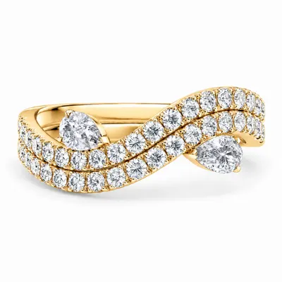 Malham Stacking Ring Pair