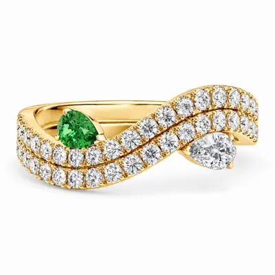 Orford Stacking Ring Pair