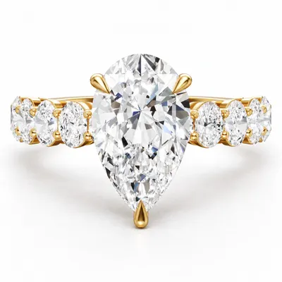 Wollaton Diamond Ring (Pear)
