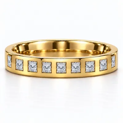 Rutland Nine Princess Wedding Band