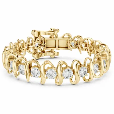 Ham Diamond Tennis Bracelet