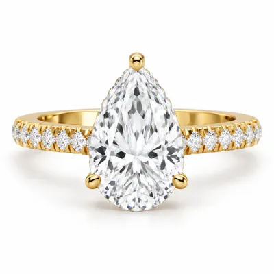 Hampstead Diamond Ring (Pear)