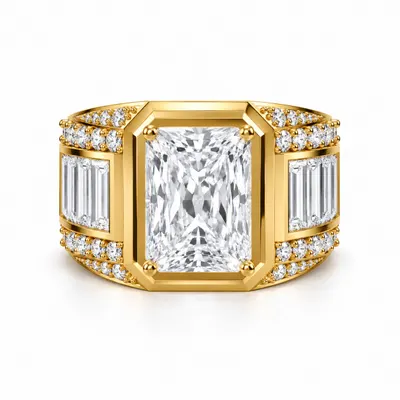 Hanover Radiant Men's Diamond Ring
