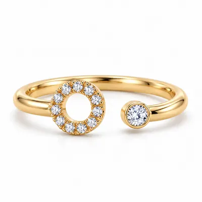 Mayfair Initial Ring - O