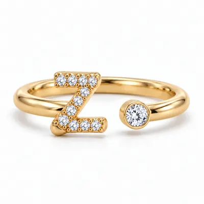 Mayfair Initial Ring - Z