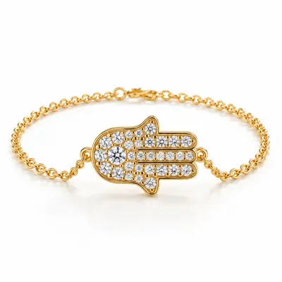 Aubrey Hamsa Bracelet
