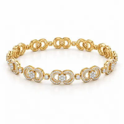 Garrick Double Circle Bracelet