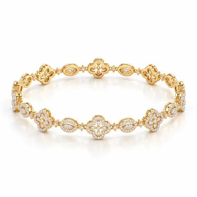 Woburn Clover Station Bracelet