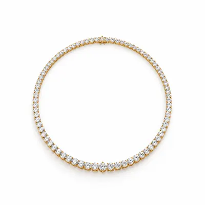 Verona Graduated Tennis Necklace