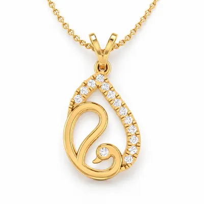 Ladbroke Paisley Pendant