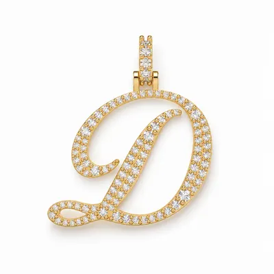 Letter D - Windsor Pendant