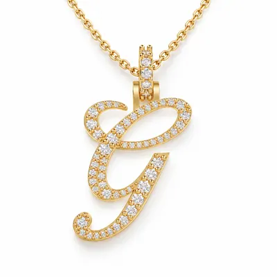 Letter G - Windsor Pendant