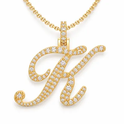 Letter K - Windsor Pendant