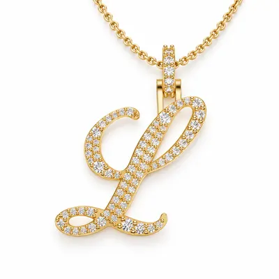 Letter L - Windsor Pendant