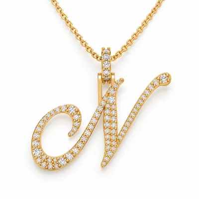 Letter N - Windsor Pendant