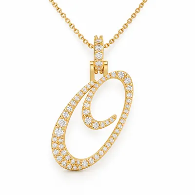 Letter O - Windsor Pendant