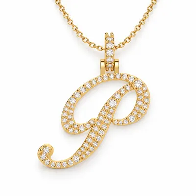 Letter P - Windsor Pendant