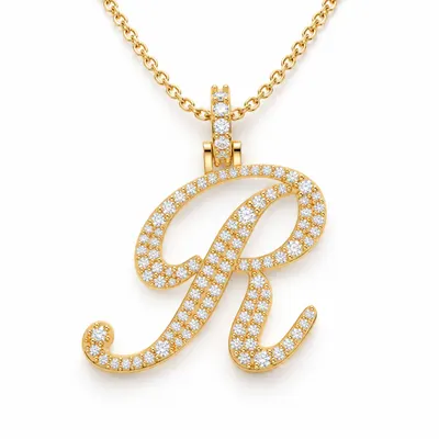 Letter R - Windsor Pendant