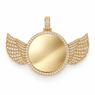 Egerton Winged Picture Pendant