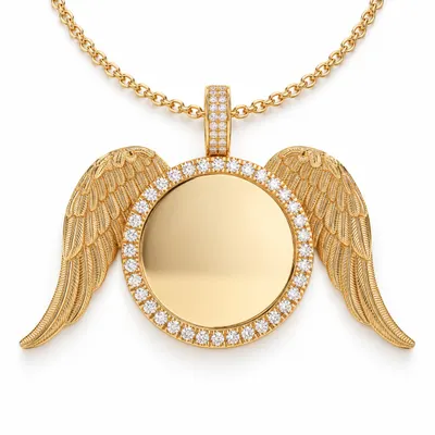 Halkin Winged Picture Pendant