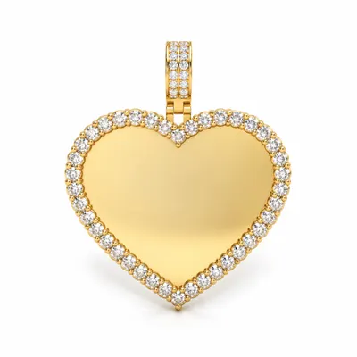 Pelham Heart Picture Pendant