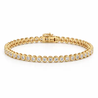 Elvaston Bezel Tennis Bracelet
