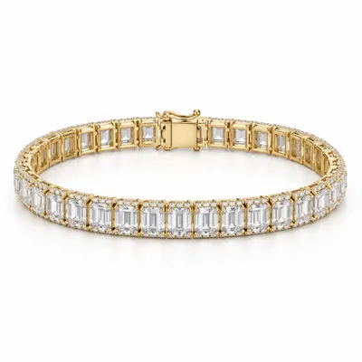 Emerald Tennis Bracelet (50 Pointer)