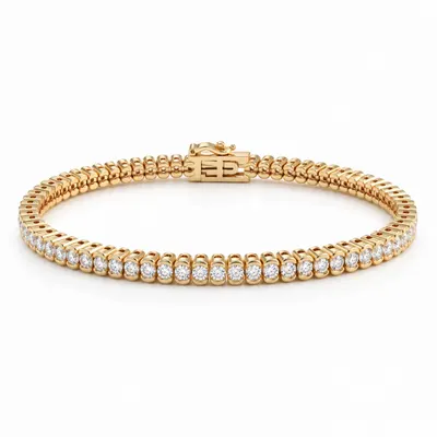 Rupert Fine Bezel Tennis Bracelet