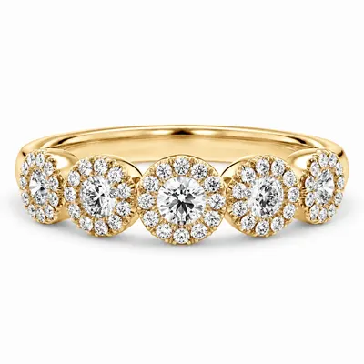 Bahira Designer Set Eternity Ring