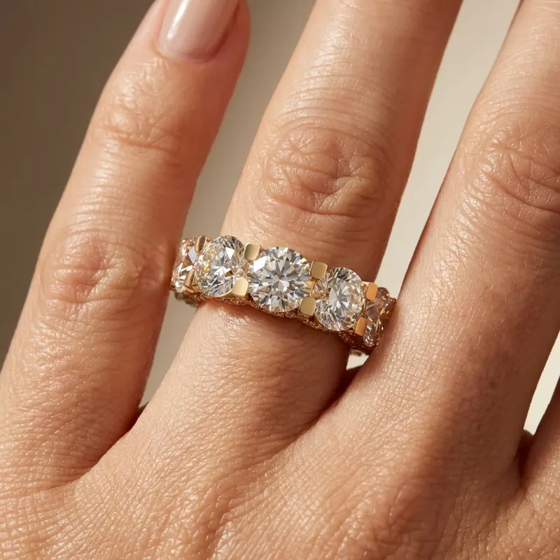 Pointer Eternity Ring (50 Pointer)