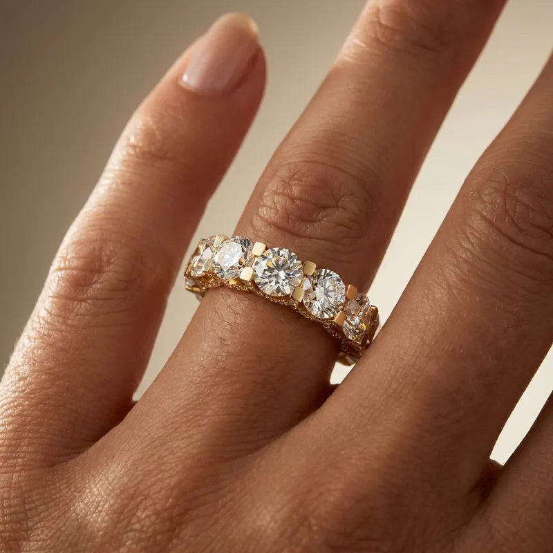 Pointer Eternity Ring (50 Pointer)