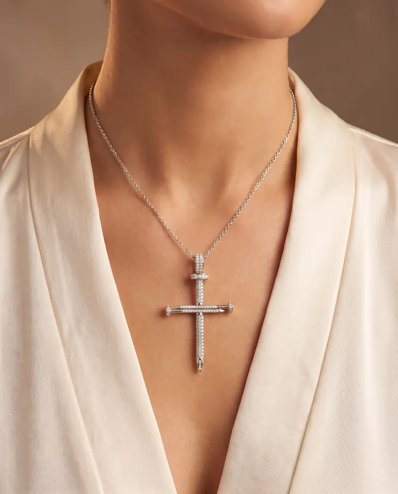 Aventine Nail Cross Pendant