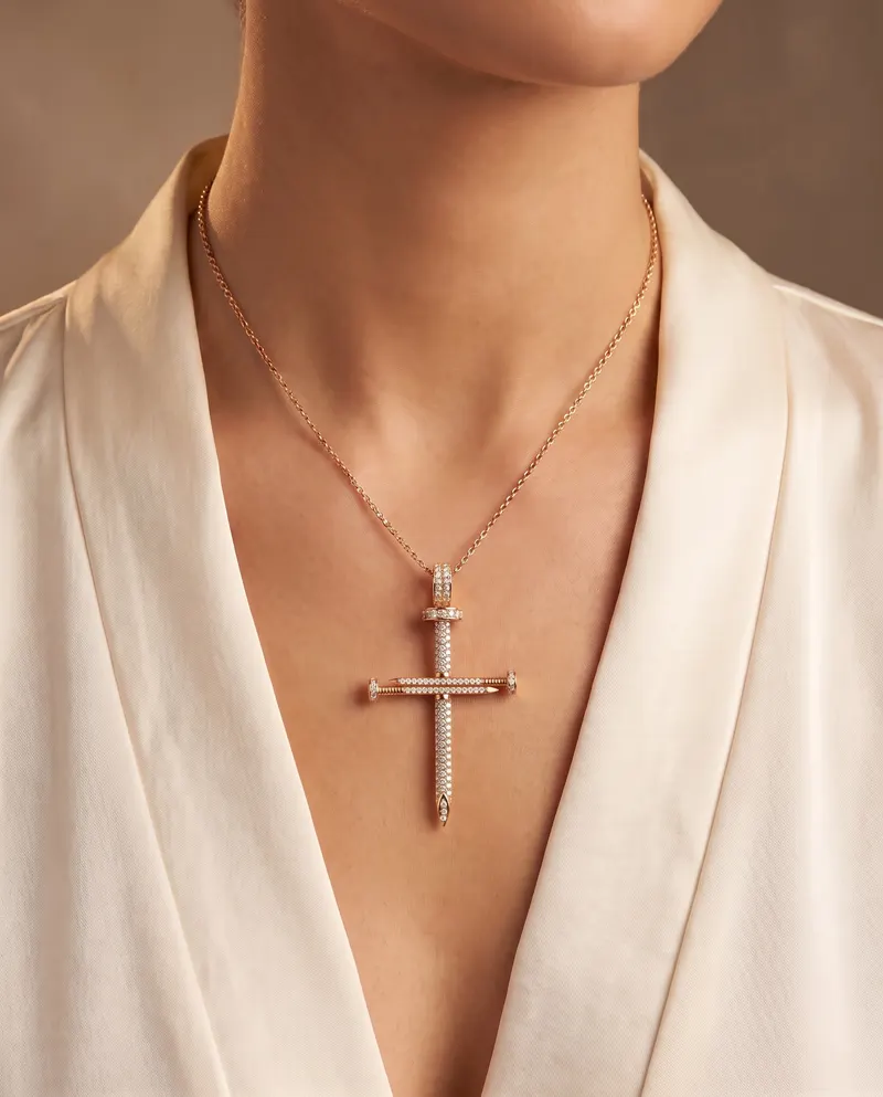 Aventine Nail Cross Pendant