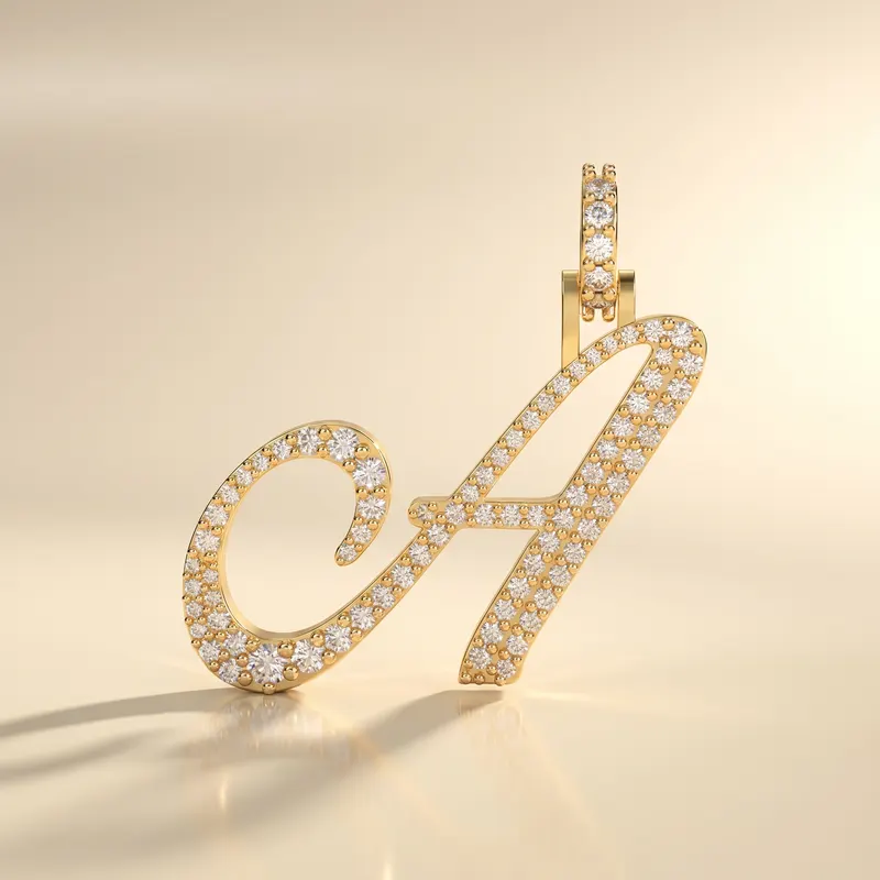 Letter A - Windsor Pendant