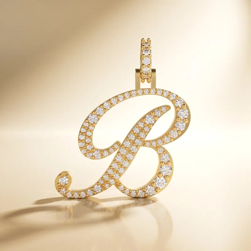 Letter B - Windsor Pendant