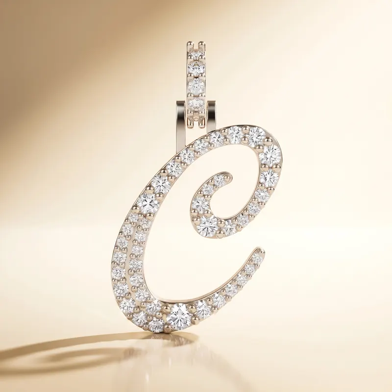 Letter C - Windsor Pendant