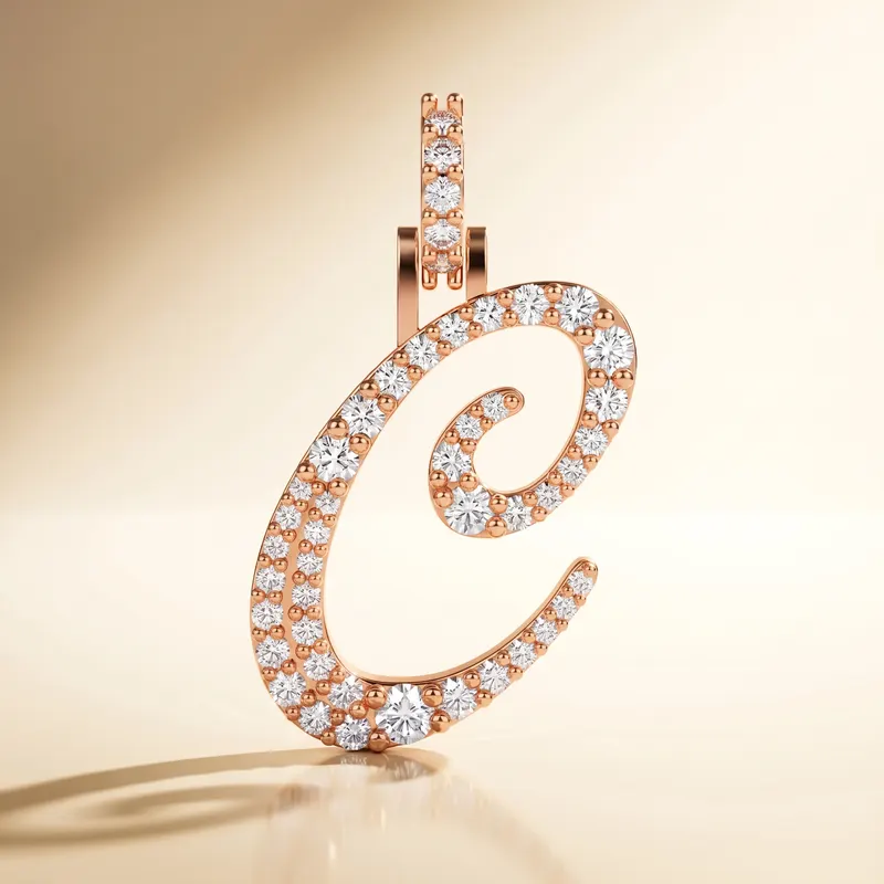 Letter C - Windsor Pendant
