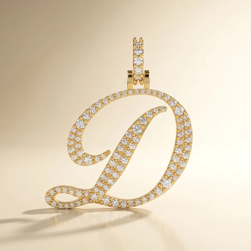 Letter D - Windsor Pendant
