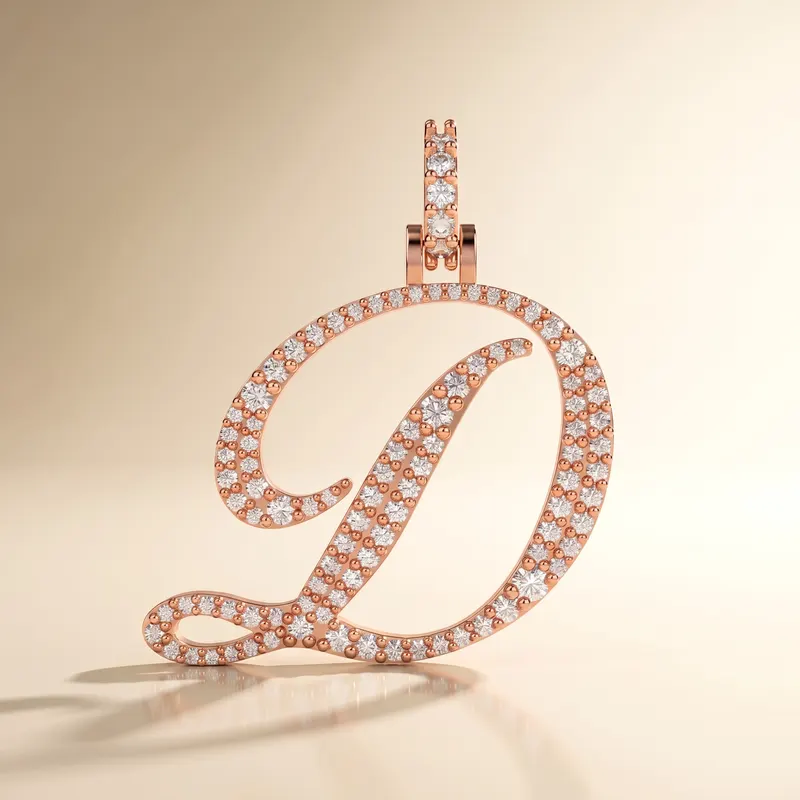 Letter D - Windsor Pendant
