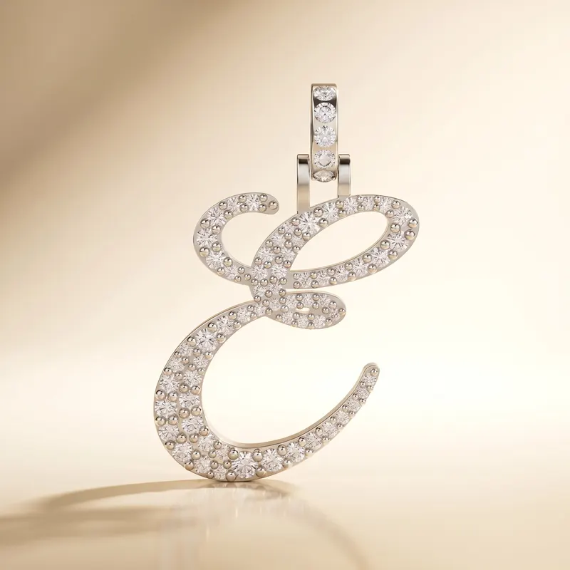 Letter E - Windsor Pendant