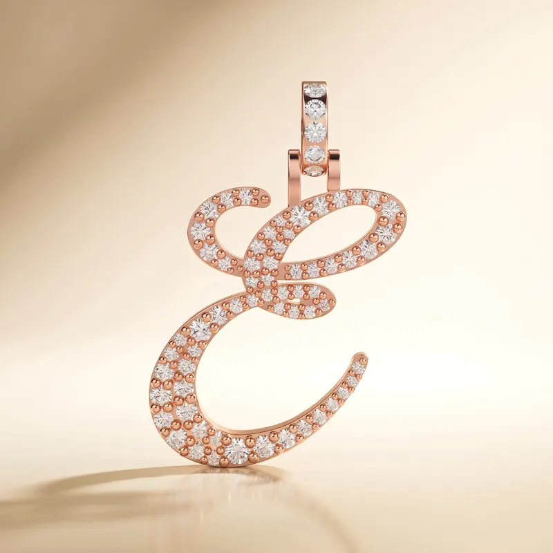 Letter E - Windsor Pendant