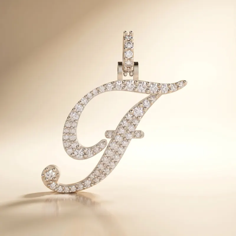 Letter F - Windsor Pendant