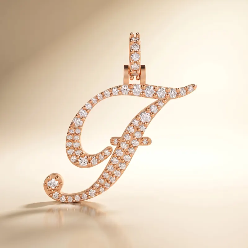 Letter F - Windsor Pendant