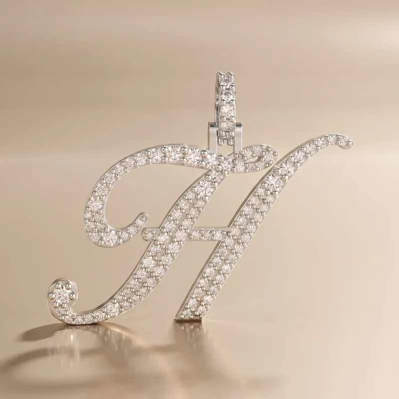 Letter H - Windsor Pendant
