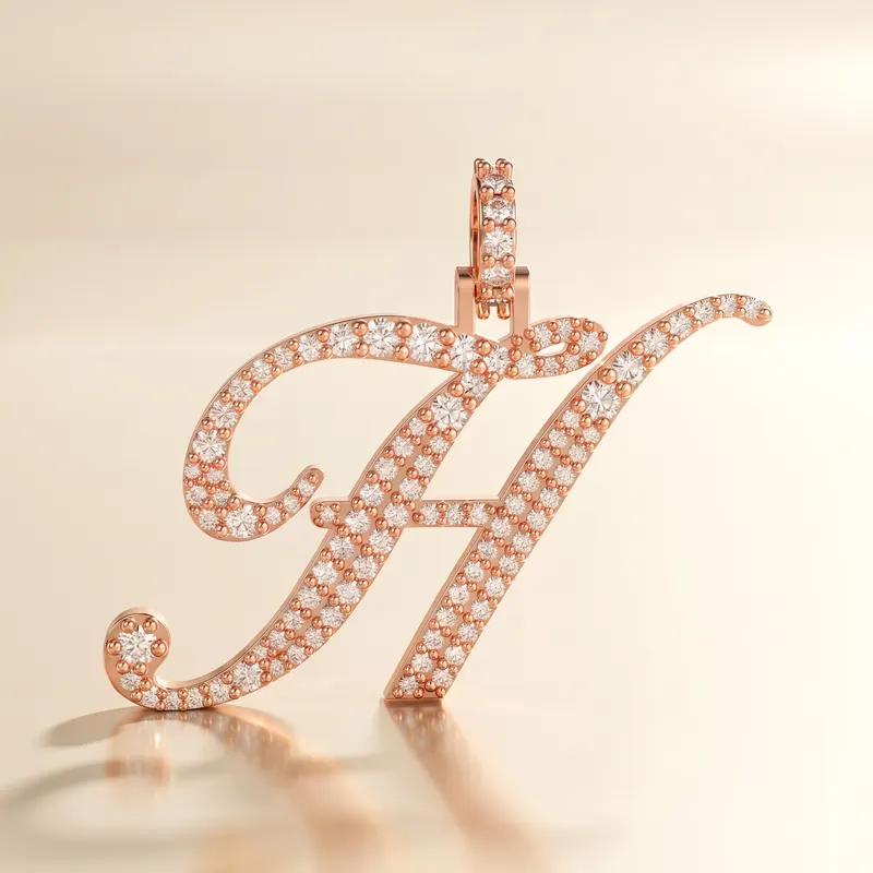 Letter H - Windsor Pendant