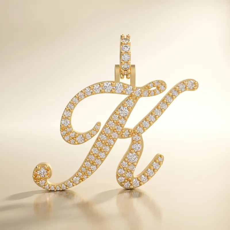 Letter K - Windsor Pendant