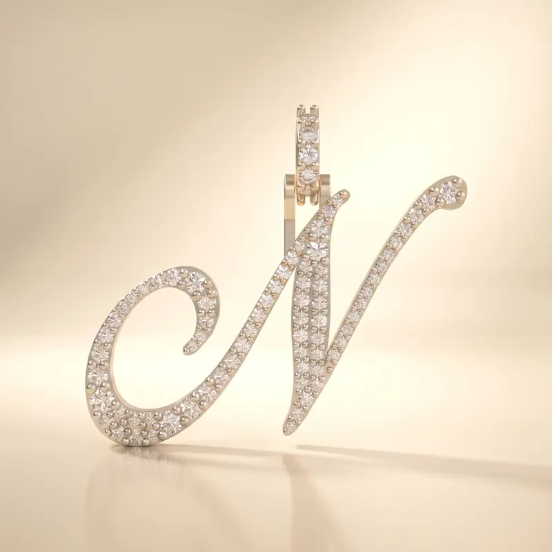 Letter N - Windsor Pendant