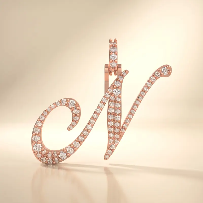 Letter N - Windsor Pendant