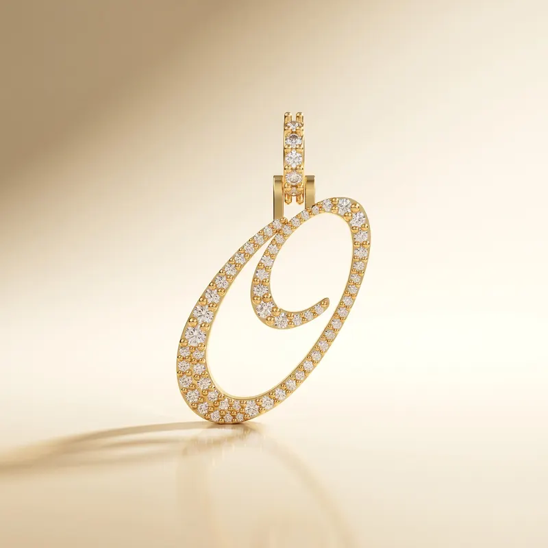 Letter O - Windsor Pendant